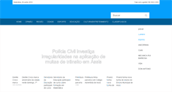 Desktop Screenshot of jornalvozdaterra.com.br